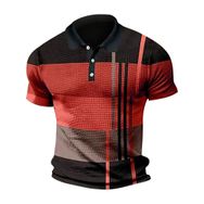 Bestgift Polo Kırmızı Kısa Kollu Erkek T-shirt