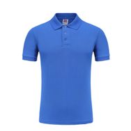 Bestgift Polo Kraliyet Mavisi Kısa Kollu Erkek Gömlek