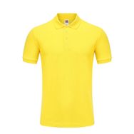 Bestgift Polo Sarı Kısa Kollu Erkek Gömlek