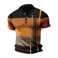 Bestgift Polo Turuncu Kısa Kollu Erkek T-shirt