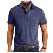 Bestgift Polos Tibet Mavisi Kısa Kollu Erkek T-shirt