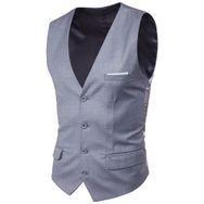 Bestgift Reglan Açık Gri Kollu Erkek Kazak