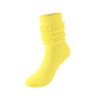 Bestgift Slouch Açık Sarı Çorap