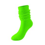 Bestgift Slouch Çim Yeşili Çorap
