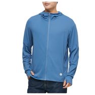 Bestgift Sunwear Koyu Mavi Anti-Ultraviyole Erkek Spor Ceket