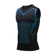 Bestgift Tank Top Siyah 2 Hızlı Kuruyan Erkek T-shirt