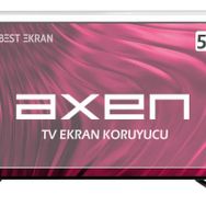 Bestoclass 8562147540677 Axen 55 İnç Curved 139 Ekran Uyumlu TV Ekran Koruyucu