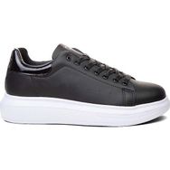 Bestof B-150 Sneakers Siyah Beyaz Erkek Spor Ayakkabı