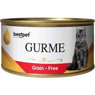 Bestpet 100 gr Pet Gurme Jöleli Biftekli Yetişkin Konserve Kedi Maması