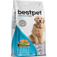 Bestpet 15 kg Balık ve Pirinçli Yetişkin Köpek Maması