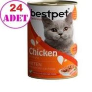 Bestpet 24x400 gr Tavuklu Yavru Kedi Konservesi