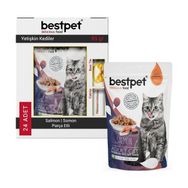 Bestpet 24x85 gr Adult Jelly Pouch Kuzulu Kedi Maması