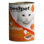 Bestpet 400 gr Sterilised Somonlu Kısırlaştırılmış Kedi Konservesi