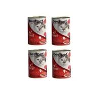 Bestpet 4x400 gr Sığır Etli Yetişkin Kedi Konservesi