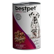 Bestpet Beef Dana Etli Yetişkin 415 gr Köpek Konserve Maması