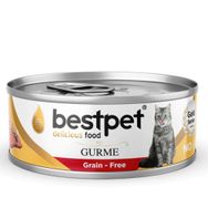Bestpet Gurme Jöle İçinde Sığırlı Tahılsız 85 gr Yetişkin Kedi Konservesi