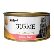 Bestpet Gurme Jöle İçinde Somonlu Tahılsız 85 gr Kısırlaştırılmış Kedi Konservesi