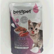 Bestpet Kitten Jelly 85 Gr 24 adet Tavuklu Kedi Maması
