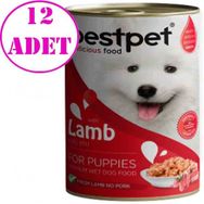 Bestpet Kuzu Etli 12x400 gr Yavru Köpek Konservesi