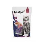 Bestpet Kuzu Etli Yetişkin Kedi Pouch Konservesi 85 gr