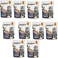 Bestpet Pouch Jelly Tavuk Etli 10x85 gr Yaş Kedi Mama