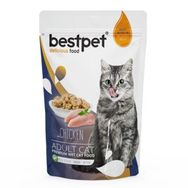 Bestpet Premium 85 gr Tavuklu Yetişkin Kedi Pounch