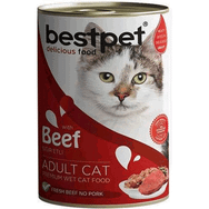 Bestpet Sığır Etli Konserve Yetişkin 400 gr Kedi Maması