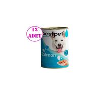 Bestpet Somon Yetişkin Konservesi 12x400 gr Kedi Maması