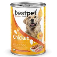 Bestpet Tavuk Etli Parça Etli ve Jöleli 400 gr Köpek Konservesi