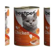 Bestpet Tavuklu Jöleli 12x400 gr Yetişkin Kedi Konservesi