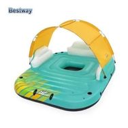 Bestway 43407 Hydro Force Tenteli 300x275 CM Büyük Boy Yüzen Ada Yatak