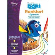 Beta Kids Disney Eğitsel Dori Renkleri Öğrenelim Kitabı