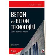 BETON VE BETON TEKNOLOJISI - OSMAN ŞİMŞEK (ISBN:9789750203701)