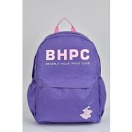 Beverly Hills Polo Club 04154 Lila Çok Gözlü Günlük Unisex Seyahat Okul Sırt Çantası