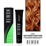 Bewon Profesyonel 100 ml 8.43 Açık Kumral Bakır Dore Saç Boyası