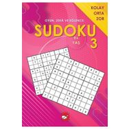 Beyaz Balina Yayınları - Sudoku 3 - Oyun Zeka ve Eğlence: Kolay Orta Zor