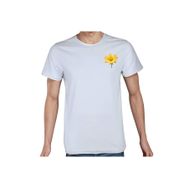 Beyaz Penguen Flower Beyaz Erkek T-shirt