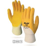 Beybi EN388 3121X 12'li Paket Pamuk Nitirl Pmk Kn2 10 Beden Eldiven