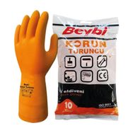 Beybi Korun Çift NO:9 Turuncu İş Eldiveni