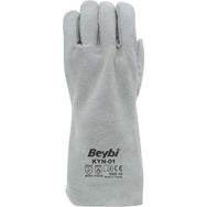 Beybi KYN-01 10 Beden 10 Çift Gri Eko Kaynakçı İş Eldiveni