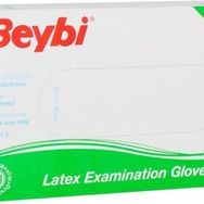 Beybi Latex Large 100 Adet Pudralı Muayene Eldiveni