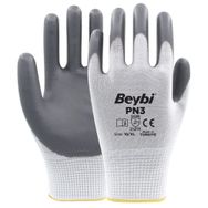 Beybi PN3 Gri Nitril Eldiven