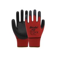 Beybi PN5 Kırmızı-Siyah Nitril Eldiven