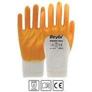 Beybi PU SLIM No:9 Çift Poliüretan Kaplı Polyester Örme Eldiven
