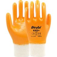 Beybi Sarı Beyaz Nitril Eldiven