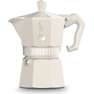 Bialetti Express Excl 3 Cup Krem Moka Pot