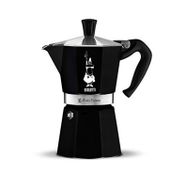 Bialetti Nera 6 Cup Siyah Moka Pot