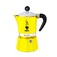 Bialetti Rainbow Sarı 3 Cup Moka Pot
