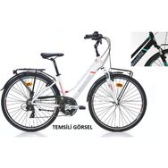 Bianchi 28J Bianchi Travel 505 Mat Siyah - Turkuaz Şehir Bisikleti