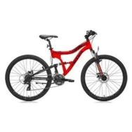 Bianchi Montana D Disk Fren 21 Vites Çift Amortisör 26 Jant Kırmızı Siyah Beyaz Dağ Bisikleti